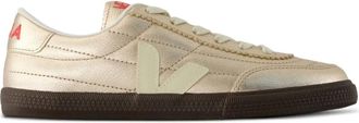 Veja Panenka round-toe metallic sneakers - Gold