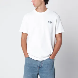 A.P.C. T-shirt Rue Madame bianca in cotone