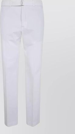 Incotex belted chino trousers