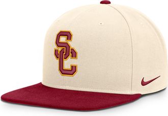 Nike USC Campus Prep Nike Mens Dri-FIT College Adjustable Hat in Brown | NC120C3BSCJ-TRY