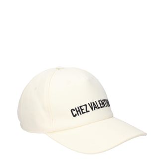 Valentino Garavani Herens Muts Katoen Beige/Ivoor
