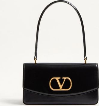 Valentino Garavani Valentino Garavani Vain Bag With Handle In Shiny Calfskin Wo