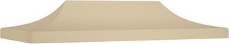 vidaXL Vidaxl - Tetto per Tendone per Feste 6x3 m Beige 270 g/m&sup2;
