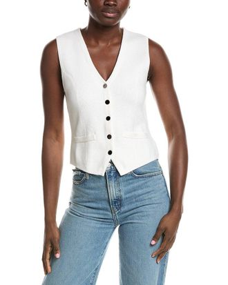 Minnie Rose Knit Snap Vest