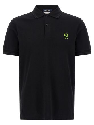 Comme Des Gar&ccedil;ons Bicolor Cotton Polo Mens Shirt