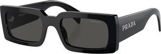 Prada Sunglasses, unisex, Black, Size: 52 MM Pra07S Sunglasses