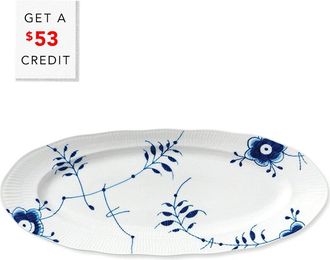 ROYAL COPENHAGEN Blue Fluted Mega Fish Platter