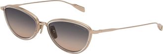 Dita Eyewear Vouna - Dames - Zonnebrillen - Roze - 55 MM - Accessoires