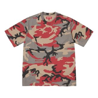 SUPREME SS26 Small Box T-Shirt Red Camo SUP-SS26-202-RAM