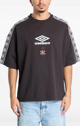 Umbro T-shirt met tape-detail - Grijs