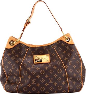 Louis Vuitton Brown Monogram Canvas Galliera Pm (Authentic Pre-Loved)