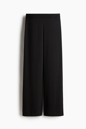 H&M Weite Hose - Schwarz