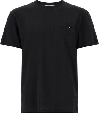 Valentino Garavani Hombre, Camisetas, Negro, Talla: M
