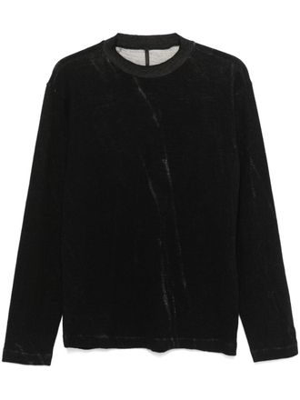 Transit Par-Such jacquard virgin-wool sweater - men - Virgin Wool - S - Black