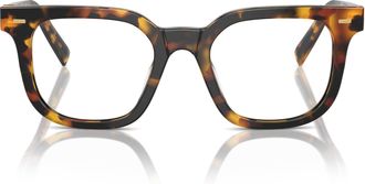 Miu Miu 0mu 06xv Oversized Tortoiseshell Frame Sunglasses
