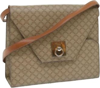 Celine Pre-owned Vintage Schoudertas - Dames - Vintage Schoudertas - Beige - ONE Size - Vintage