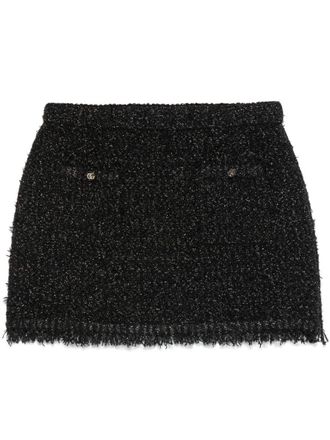 Gucci Lamé Mini Skirt