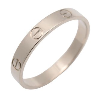 Cartier White Gold White Gold (18K) Band Ring (Pre-Owned)