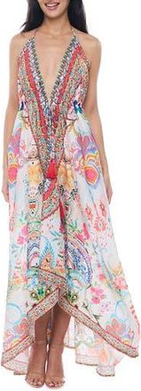 Ranee’s Maxi Halter Dress in White at Nordstrom Rack