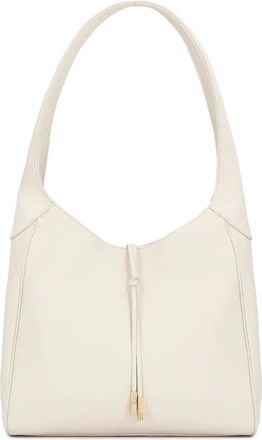 Kazar Lorra Hobo Tas - Dames - Schoudertassen - Wit - ONE Size - Leer - Tassen