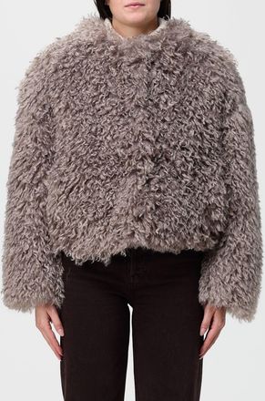 Tagliatore Fur Coat TAGLIATORE Woman color Grey