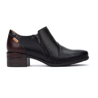 Pikolinos Zwarte damespomp met hak - Dames - Laarzen met Hak - Zwart - 37 EU - Schoenen