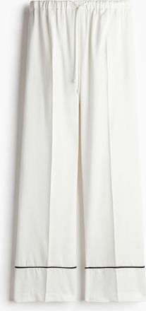 H&M Schlupfhose - Cremefarben