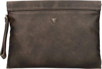 Guess Heren, Tassen, Bruin, Maat: ONE Size Leer