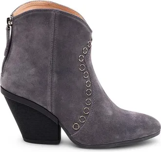 Hogan Eyelet-Embellished Suede Boots