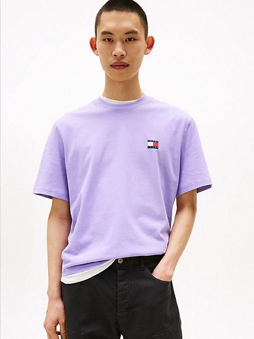 T-shirt Unisexe Violet - Iets Frans... - Coton Taille S - Occasion Bon État