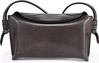 OLD TREND Snapper Genuine Leather Vintage Everyday Crossbody in Grey at Nordstrom