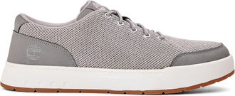 Timberland Mens Maple Grove Low Lace Up Sneaker Lig in Light Grey Knit - Size UK 11.5
