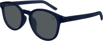Puma PU0500SA Asian Fit 003 Mens Sunglasses Blue Size 53