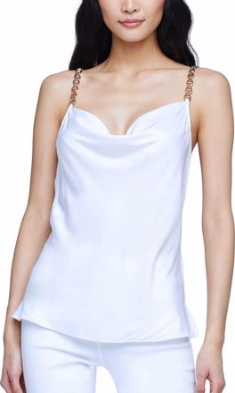 L'agence Jasmine Camisole Tank In White