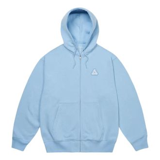 Palace Sofar Zip Hoodie Skyline Blue P29HD036