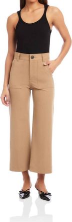 Fifteen Twenty Rylee Crop Pant In Camel