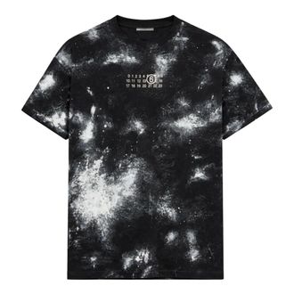 Maison Margiela T-Shirts, male, Black, Size: XL Paint Jersey T-Shirt
