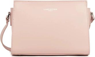 Lancaster Sac trotteur Zipp&eacute;e S Smooth - Dames - Schoudertassen - Roze - ONE Size - Leer - Tassen