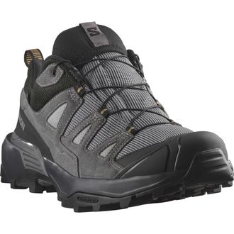 Salomon Outdoorschuh SALOMON X ULTRA 360 LEATHER GORE-TEX, Herren, Gr. 42,5, grau (sharkskin), Nubukleder, Synthetik, Schuhe Outdoorschuh, wasserdicht