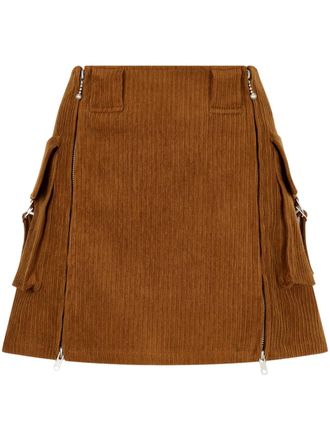 TOMBOY corduroy mini-skirt - Brown