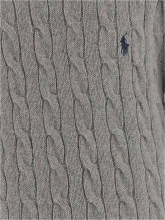 Polo Ralph Lauren Boys Cable-Knit Sweater Wool And Cashmere Grey