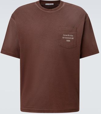 Acne Studios T-shirt in jersey di misto cotone