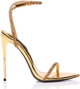 Jessica Rich Lala Sandal in Gold at Nordstrom, Size 39
