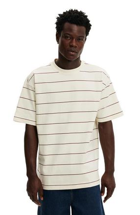 Cotton On Mens Box Fit Plain T-Shirt in Creampuff True Burgundy at Nordstrom, Size Xx-Large