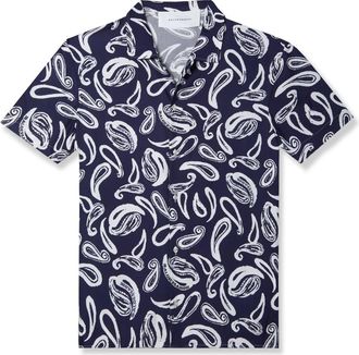 Baldessarini Short Sleeve Shirts - Heren - Korte mouwen Overhemden - Zwart - M - Overhemden