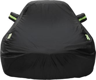 OEM Funda Protectora Exterior Para Coche De Peva, Impermeable, Con Apertura Lateral Para Cabina, Forro De Algod&oacute;n Transpirable, Anti-uv, Anti-nieve Y Anti