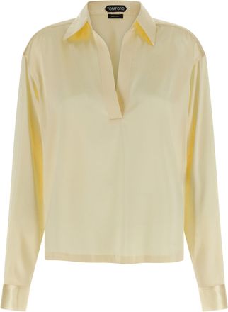 Tom Ford zijden poloshirt