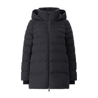 Herno Down Jackets, female, Black, L, Down Jackets