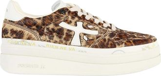 Premiata Sneakers - Dames - Sneakers - Bruin - 39 EU - Katoen - Schoenen