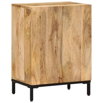 vidaXL Aparador De Madera Maciza De Mango 53x35x72 Cm Vidaxl